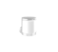 emco Dispenser di sapone liquido con sensore rotondo, con batteria, a batteria, colore: bianco