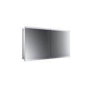 emco evo Armoire de toilette avec éclairage, modèle à encastrer, 2 portes, 1200 mm, 939708116, 939708116