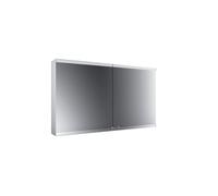 emco evo Armoire de toilette avec éclairage, modèle apparent, 2 portes, 1200 mm, 939708106, 939708106, Versione: senza sistema di illuminazione, senza riscaldamento a specchio