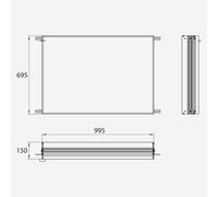 Emco Evo telaio di installazione, 939700003, Evo [Armadietti a Specchio > Accessori per Armadietti a Specchio]