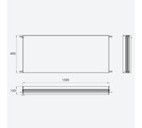 Emco Evo telaio di installazione, 939700006, Evo [Armadietti a Specchio > Accessori per Armadietti a Specchio]