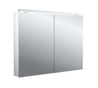 Emco flat 2 Classic Armadio a specchio illuminato a LED con luce superiore, 2 porte, 1000x711x113mm, 979706504