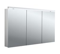 emco flat 2 Classic LED Armoire de toilette avec éclairage avec éclairage à poser, 3 portes, 1300x729x138mm, 979706509, 979706509