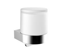 emco flow distributore di sapone liquido con tappo, 272100101, colore: cromo