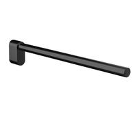 emco flow portasciugamani, 1 braccio, rigido, 320 mm, 275013332, colore: nero