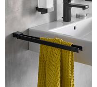 emco loft porte-serviettes, 2 bras, pivotant, 437 mm, 055013341, 055013341, Colorazione: Nero