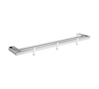 Emco loft doppio portasalviette, cromato, 3 ganci rimovibili, 642 mm