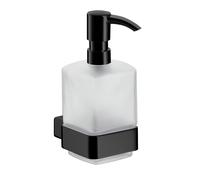 emco loft distributore di sapone liquido, modello da parete, contenitore vetr...