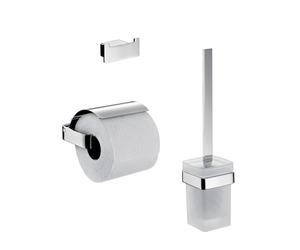 emco loft kit WC, porte-papier avec couvercle, chromé, 059800100, 059800100