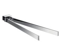 emco loft portasciugamani, 2 bracci, orientabile, 437 mm, 055000141, colore: ...