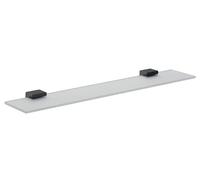 emco loft tablette, verre cristal sanitisé, 600mm, 051013360, 051013360, Colorazione: nero