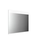 emco MI 250 Miroirs lumineux LED avec découpe horizontale, avec film chauffant et éclairage du lavabo, hauteur 805mm, 449825006, 449825006, Versione: Larghezza: 850mm