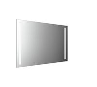 emco MI 270 Miroirs lumineux LED avec 2 découpes lumineuses à gauche et à droite, avec fonction mémoire, hauteur 800mm, 449827013, 449827013, Versione: Larghezza: 1200 mm