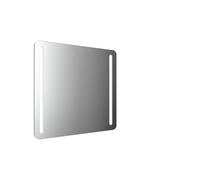 emco MI 290 Miroirs lumineux LED avec coins arrondis et 2 bandes lumineuses à gauche et à droite, avec fonction mémoire, hauteur 800mm, 449829005, 449829005, Versione: Larghezza: 850mm