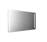 emco MI 290 Miroirs lumineux LED avec coins arrondis et 2 bandes lumineuses à gauche et à droite, avec fonction mémoire, avec feuille chauffante, hauteur 800mm, 449829018, 449829018, Versione: Larghez