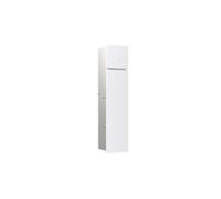emco asis module pure WC, montage encastré, charnière de porte à droite, façade en verre en deux parties, 730x170mm, avec compartiment pour rouleau de réserve, 975528401, 975528401, Colorazione: Bianc