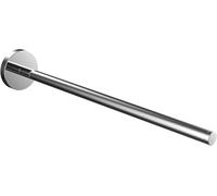 EMCO Portasciugamani rotondo a braccio singolo, da parete, in metallo rigido, cromato