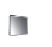emco prestige 2 armoire de toilette lumineuse, modèle encastré, 815mm, porte large à gauche, 989707103, 989707103, Versione: senza sistema di illuminazione