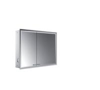 emco prestige 2 armoire de toilette lumineuse, modèle encastré, 915mm, porte large à droite, 989707104, 989707104, Versione: senza sistema di illuminazione