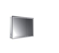 emco prestige 2 armoire de toilette lumineuse, modèle encastré, 915mm, porte large à gauche, 989707105, 989707105, Versione: senza sistema di illuminazione