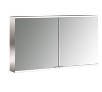 emco prime 2 armadio a specchio luminoso, 1200 mm, 2 ante, con specchio
