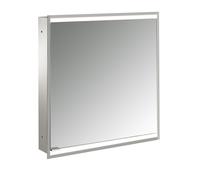 Emco prime 2 Armadio a specchio illuminato Facelift, 600 mm, 1 anta, battuta a destra, modello a scomparsa, 9497, Colorazione: alluminio/specchio
