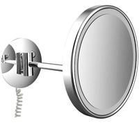 Emco Pure (LED) specchietto per trucco 20.3x20.3 cm rotonda con illuminazione cromo 109406008