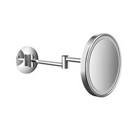 Specchio da barba e da trucco Emco LED, a due bracci, collegamento diretto, cromo, 109406012