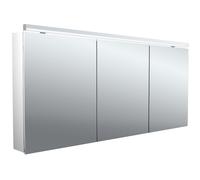 Emco pure 2 Classic Armadio a specchio illuminato a LED con luce superiore, 3 porte, 1600x711x153 mm, 979705507