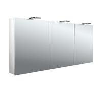 emco puree 2 Style Armoire de toilette avec éclairage LED avec spots à poser, 3 portes, 1600x711x153mm, 979705307, 979705307
