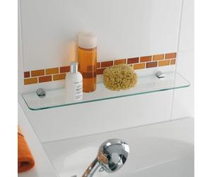 Emco Rondo2 mensola, 451000160, Rondo2 chiaro/cromo [Accessori Bagno > Mensole]