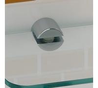 Emco Rondo2 supporti (coppia) per mensola, 200-5326, Rondo2 cromo [Accessori Bagno > Accessori per Accessori Bagno]