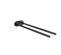 Emco Round asta portasciugamani, 435013340, Round nero opaco [Accessori Bagno > Portasciugamani]