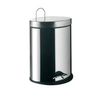 Emco System2 cestino portarifiuti, 355300004, System2 acciaio inox levigato [Accessori Bagno > Cestini Portarifiuti]