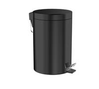 Cestino Emco system2, coperchio e pedale, rotondo, 5 litri, 3553, Colorazione: nero