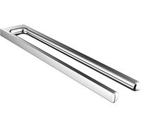 Emco Trend 02500146 - Portasciugamani a 2 Bracci, Montaggio a Parete, Lunghezza 430 mm, Cromato