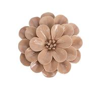 EMDE Cadres, Miroirs et Atelier sur-mesure Decorazione da parete in ceramica, colore: beige, 17 x 16,5 x 4,7 cm