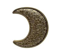 EMDE Cadres, Miroirs et Atelier sur mesure Decorazione da parete luna, motivo dorato, 15 x 17,8 cm