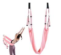 Emdvsco Altalena yoga aerea, cinghie per altalena yoga | Attrezzatura per lo stretching con ancoraggio per porta,Allenamento diviso, cinghia per allungamento delle gambe per palestra Fitness Forte