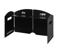 Emdvsco Paraper Fornello da Campeggio,Pannelli Ripiegabili Frangi- Protezione dal per Stufa da Campeggio - Per Grill, Pozzo Del Fuoco, Attività All'Aperto, Picnic, Cucina,