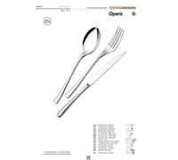 Eme - Opera - Servizio Posate 24 30 36 48 49 51 72 75 pezzi - Rivenditore