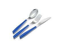 EME POSATERIE AETS18WA/35 Posate, Acciaio Inossidabile 18/0, Metacrilato, ABS