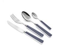EME POSATERIE AETS24CA/432 Posate, Acciaio Inossidabile 18/10, Acrilico, ABS