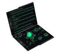 EMEBAY Tablet da scrittura LCD pieghevole da 14,4", ultra sottile, per bambini e adulti, blocco note cancellabile per tablet, scrittura, disegno, lascia un messaggio