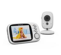 EMEBAY TFT LCD Colore interfono per bambini monitor + telecamera videosorveglianza wireless 2 vie IR notturna sicurezza con luce 2 x zoom digitale Babyphone