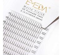 EMEDA extension ciglia volume 3D ciglia finte ciuffetti Curva D 0,07mm Premade 3D Extension Ciglia Volume Russo Lunghezza 9mm 12mm 15mm Mix Naturali Lash Extensions (3D 0.07mm mix)