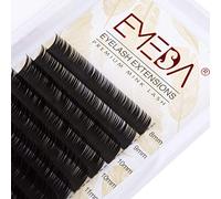 EMEDA extension delle ciglia individuali 3D 0,20mm ciglia uno a uno D Curl 8-15mm lunghezza mix Estensioni ciglia Russian ciglia finte per trucco Individual Lash Extensions (D .20 mix)