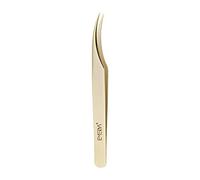 EMEDA pinzette per estensioni delle ciglia, Pinzette professionali Golden Precision per extension ciglia individuali, Pinzette Dolphin per ciglia volume 3D 6D false eyelash tweezers