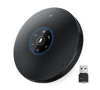 eMeet Altoparlante Bluetooth M2 Max USB vivavoce per 10 - 15 persone, microfono da conferenza con 4 microfoni indicatori, PC vivavoce per Skype, Zoom