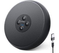 eMeet Altoparlante per conferenze USB - Altoparlante per PC M1A con cancellazione del rumore per 1-4 persone, altoparlante con doppio microfono a 360°, Plug and Play per Win/OS/Linux e Skype, ecc.